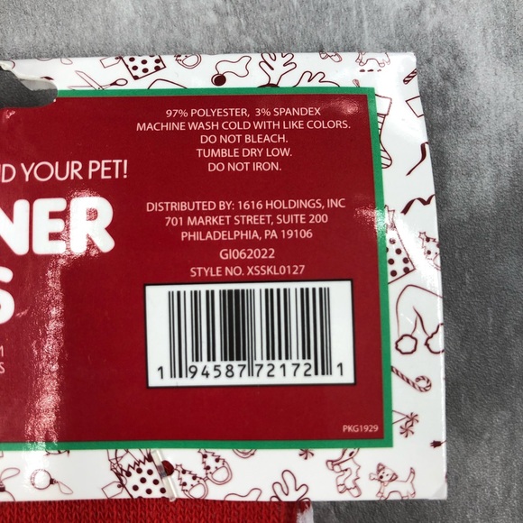 Pet 🐶 and Owner Christmas Socks | NWT | Adult size 9-11 | Dog size Small Breeds - Picture 13 of 14